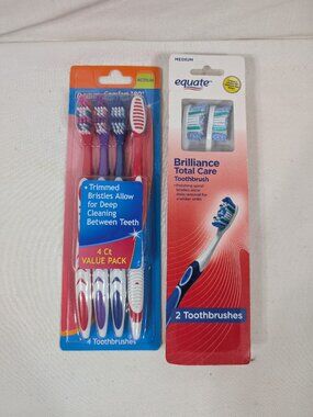 Medium Bristle Toothbrushes Lot